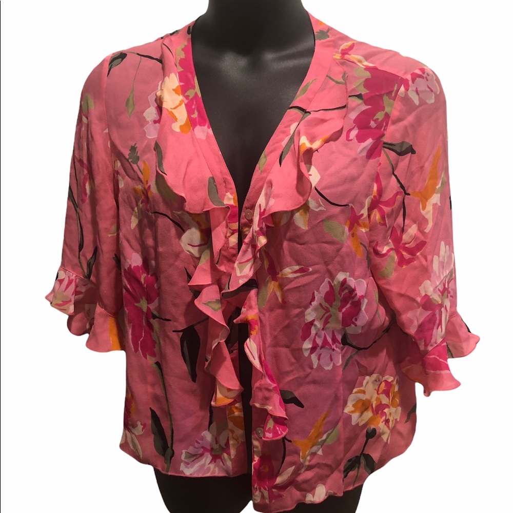 Floral cardigan